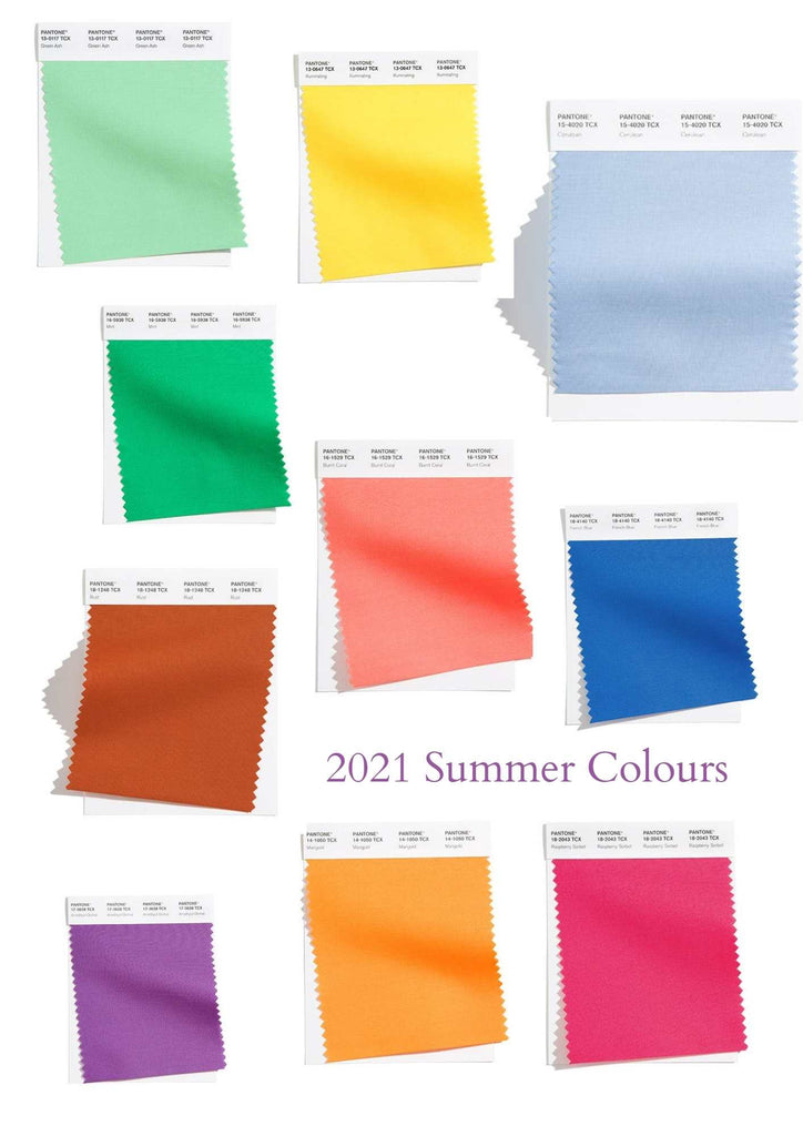 2021 summer colour trends