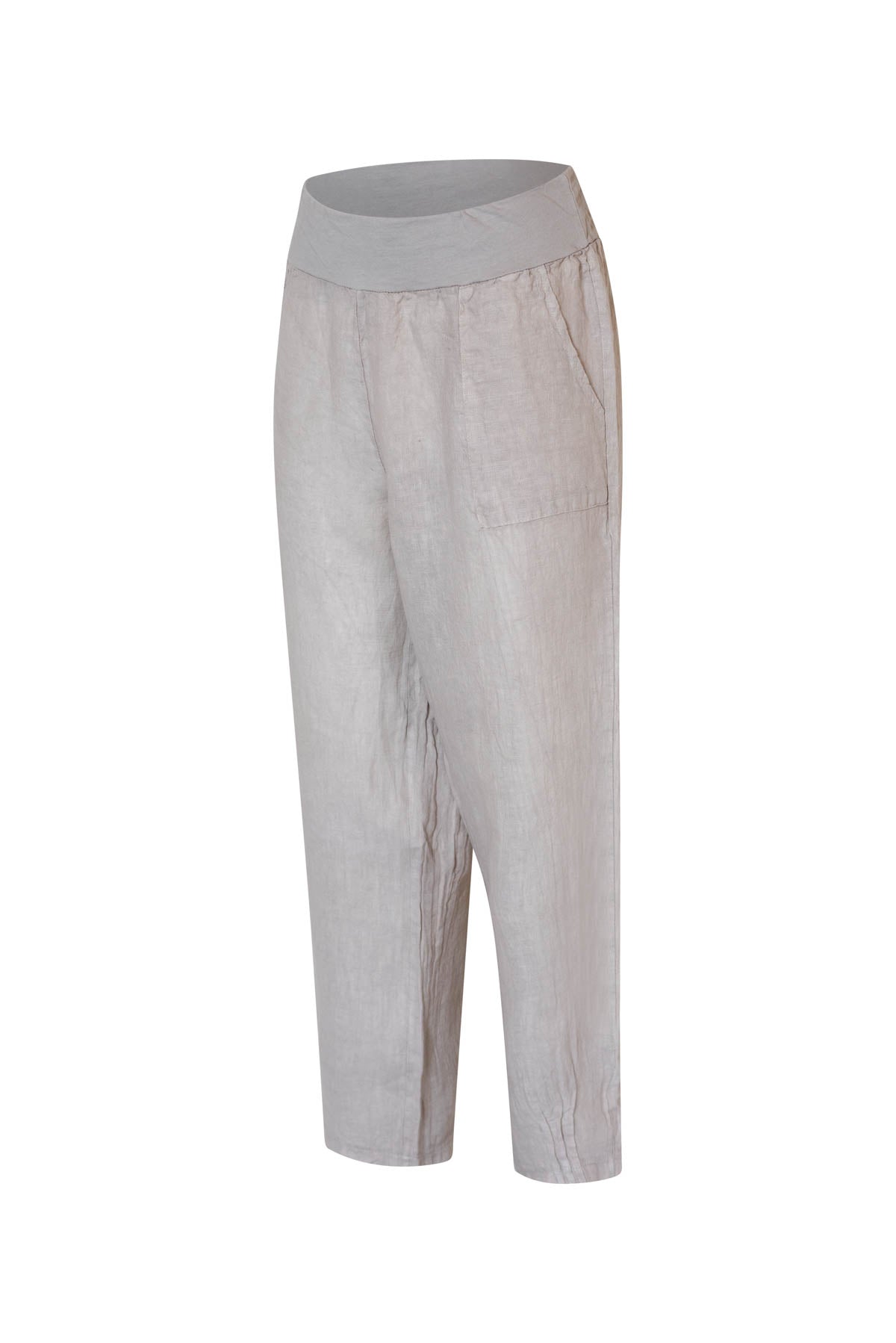 Gray linen store pants